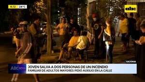 Video: Joven salva a dos abuelitos de un incendio - ABC Noticias - ABC Color