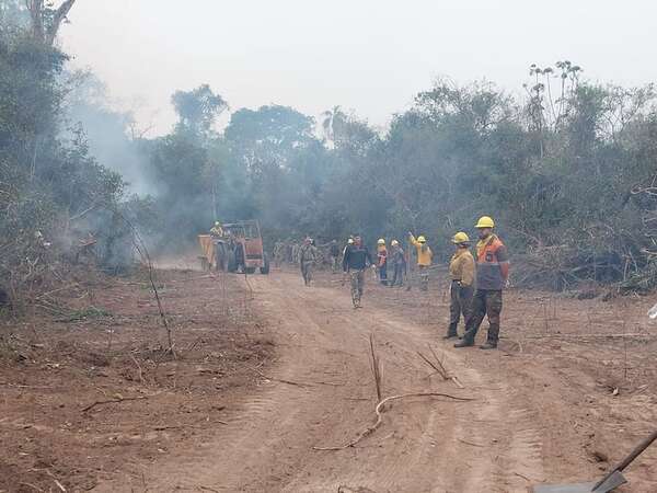 Siete potenciales focos de incendio en dos reservas naturales de la Región Oriental - Clima - ABC Color