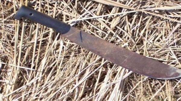 Mató a su suegro de un machetazo