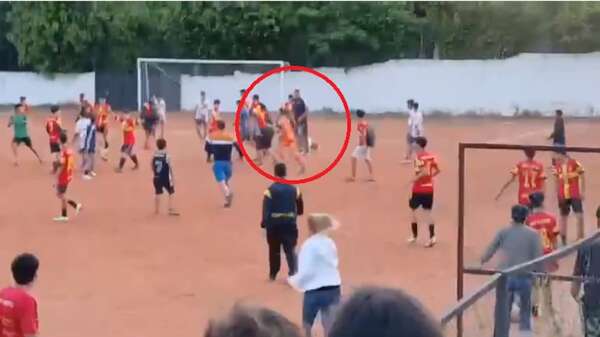 Video: así cayó muerto el adolescente futbolista - Policiales - ABC Color