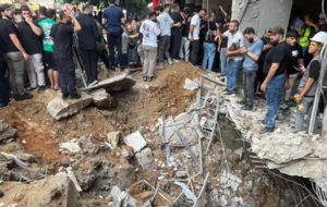 Israel bombardea zona estratégica de Beirut
