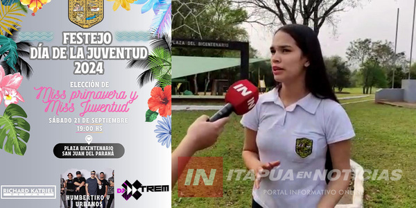 SAN JUAN DEL PARANÁ SE PREPARA PARA GRAN FESTEJO POR EL DÍA DE LA JUVENTUD - Itapúa Noticias
