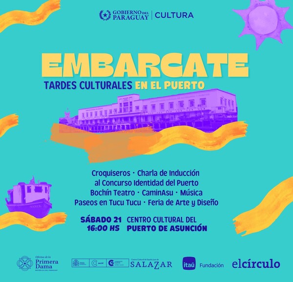La ciudadanía invitada a participar de Arte y música en el Puerto de Asunción - .::Agencia IP::.