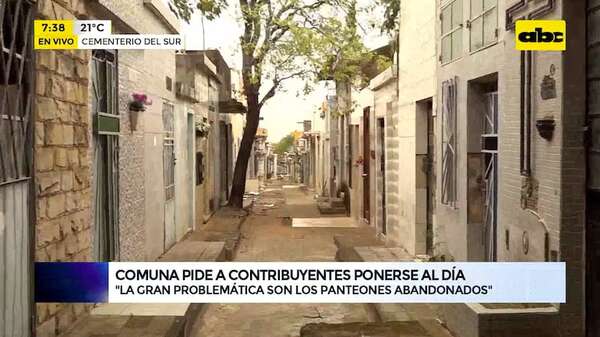 Video: Cementerios se encuentran llenos y abandonados - ABC Noticias - ABC Color