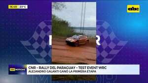 ABC Motor: Rally del Paraguay: Ale Galanti puntero en primera sección del día - ABC Noticias - ABC Color