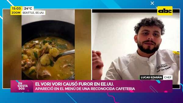 “Chicken vori vori”: comida paraguaya apareció en el menú de reconocida cafetería de EE.UU. - Ensiestados - ABC Color