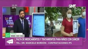 Denuncian falta de medicamentos en el IPS - SNT