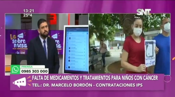 Denuncian falta de medicamentos en el IPS - SNT