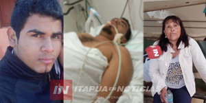 MOTOCICLISTA HERIDO TRAS ACCIDENTE SE ENCUENTRA EN ESTADO CRÍTICO Y NECESITA AYUDA - Itapúa Noticias