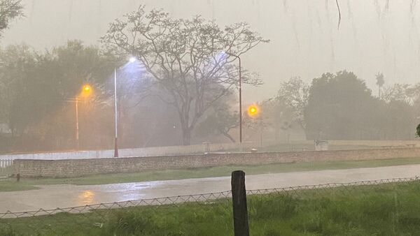 Lluvias traen alivio a poblaciones de Concepción y Puerto Casado