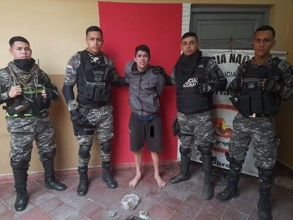 Policía aprehende a un joven con antecedentes tras un aparente asalto en Bañado Sur - Policiales - ABC Color