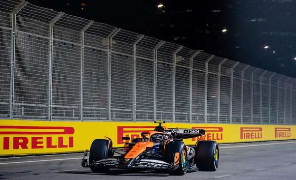 F1-GP de Singapur: Norris, el más rápido en la FP2 - ABC Motor 360 - ABC Color