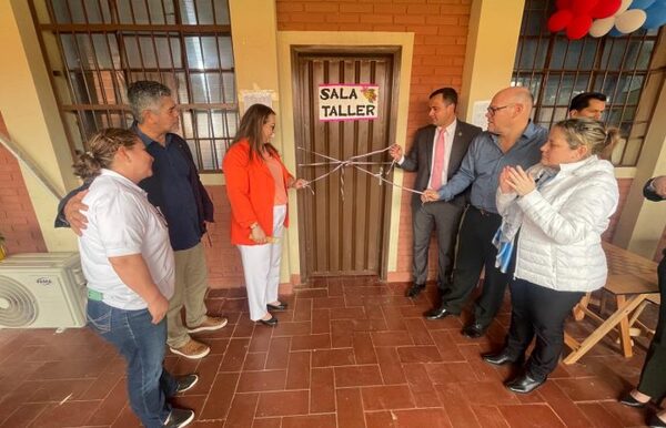 Habilitan espacios con miras a la reinserción en el Centro Educativo de Itauguá - .::Agencia IP::.