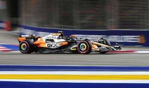 Lando Norris logró la pole del Gran Premio de Singapur de F1 - ABC Motor 360 - ABC Color