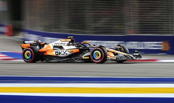 Lando Norris logró la pole del Gran Premio de Singapur de F1 - ABC Motor 360 - ABC Color