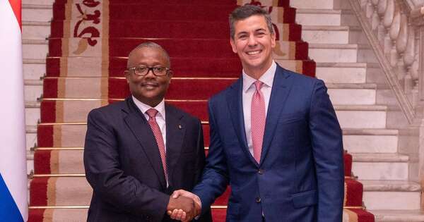 La Nación / Guinea-Bissau y Paraguay fortalecen relaciones diplomáticas con visita de su presidente