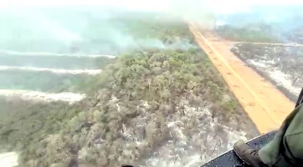 Incendio en el Chaco: No se pedirá avión hidrante, según el ministro