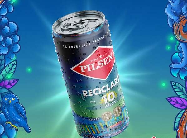 Pilsen celebra la X edición del Reciclarte con una lata 100% sustentable - Empresariales - ABC Color