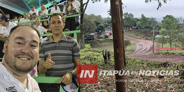 INTENDENTE DE NVA. ALBORADA DESTACA EL GRAN TRABAJO QUE SE HIZO DE CARA AL RALLY - Itapúa Noticias