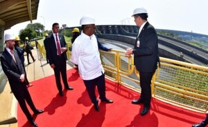 Presidente de Guinea-Bissau visitó la Central Hidroeléctrica Itaipú