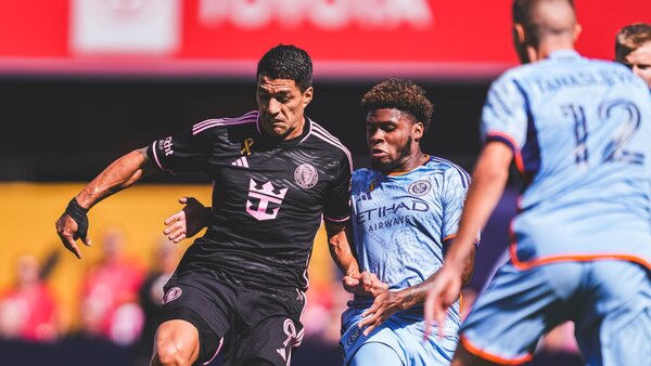 Messi y el Inter Miami se dejan dos puntos en el descuento en Nueva York