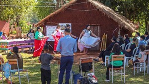 Comunidad Mbya Guaraní inaugura un Templo Sagrado