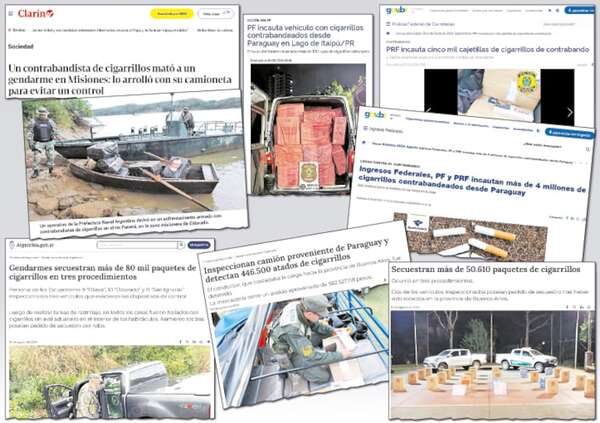 Contrabando de cigarrillos se convirtió en mal endémico para países limítrofes - Política - ABC Color