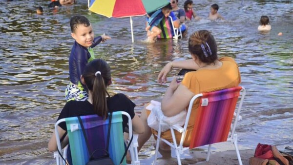 Paso Horqueta sueña con ser la mejor playa de Paraguay