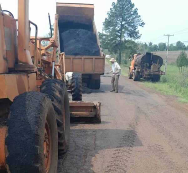 Rehabilitación de la ruta PY07 registra 70% de avance, facilita comercio con Brasil y dinamiza la economía