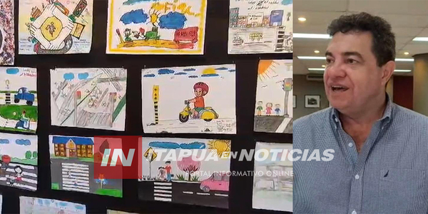 EDUARDO FLORENTÍN INVITÓ A LOS NIÑOS A PARTICIPAR DE “PINCELADAS POR LA VIDA” - Itapúa Noticias