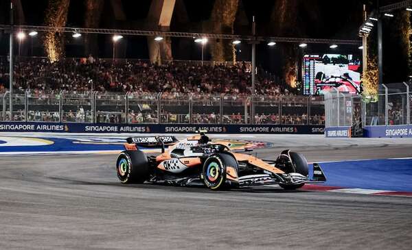 Norris gana en Singapur, donde Verstappen acabó segundo - Automovilismo - ABC Color