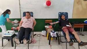 Colegio Nacional de Capiatá recolectó 240 unidades de sangre en jornada por el mes de la primavera - Nacionales - ABC Color