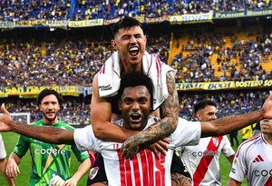 Versus / El mensaje de Adam Bareiro tras ganar su primer Superclásico argentino