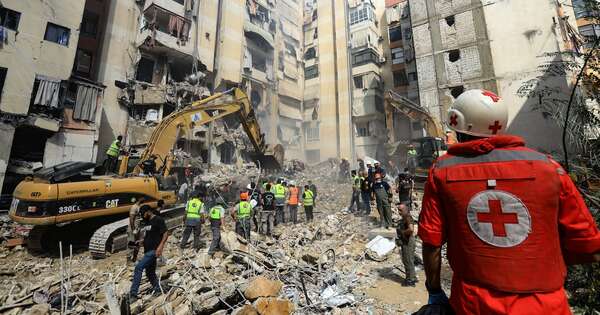 La Nación / Bombardeo israelí contra Beirut causó 50 muertos