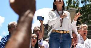 La Nación / Machado asegura que Maduro está “cada día más solo y aislado”