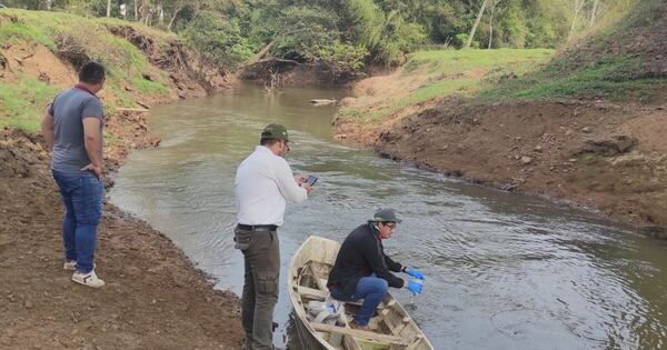 Diario HOY | Verifican el río Pirapó por mortandad de peces