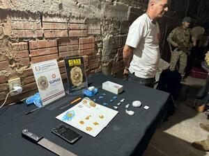 Detuvieron a un presunto distribuidor de cocaína en Villa Hayes - Unicanal