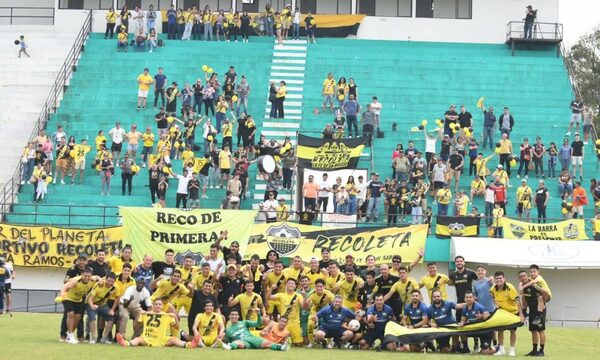 Recoleta gana y sella su ascenso a la Primera División