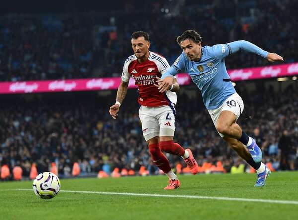 Stones salva un punto y el liderato para Manchester City ante Arsenal - Fútbol - ABC Color