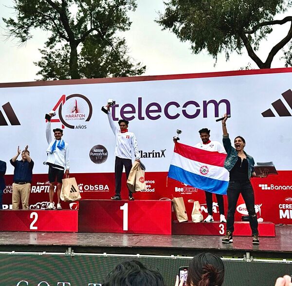 Paraguayos en el podio en el Campeonato Sudamericano de Maratón - .::Agencia IP::.