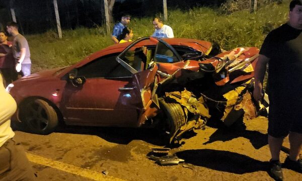 Violenta colisión entre dos vehículos deja tres heridos sobre Supercarretera – Diario TNPRESS