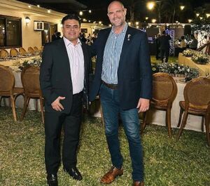 Encuentro Diplomático entre Paraguay e Israel: El diputado Santiago Benítez y Amir Ohana