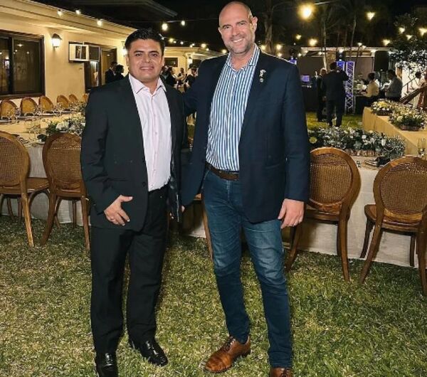 Encuentro Diplomático entre Paraguay e Israel: El diputado Santiago Benítez y Amir Ohana