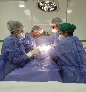 Jornada de cirugías itinerantes en Hospital Distrital de Fram