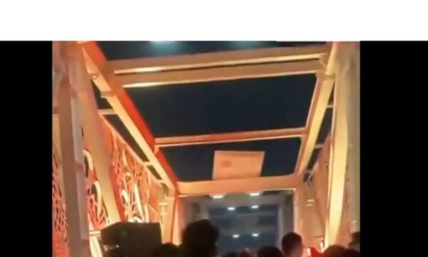 (VIDEO)¡Escándalo en la pasarela de Ñanduti!: Péndex farrearon y derramaron cerveza a conductores