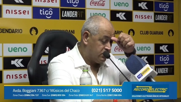 Video: Guaraní (0) – (0) Olimpia: Palabras del entrenador Francisco Arce