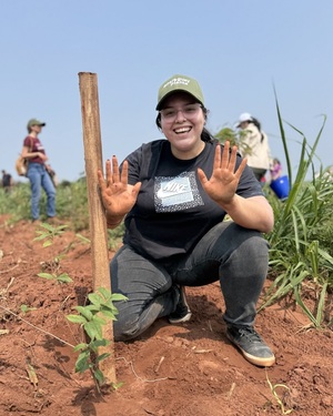 ¡Reserva Guarapí de Yaguarón suma más de 700 árboles nativos y frutales! - trece