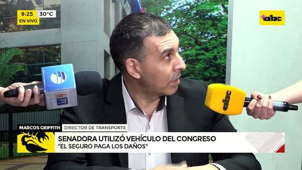 Uso discrecional de vehículo del Congreso: Zenaida tenía orden de trabajo “global” - ABC Noticias - ABC Color