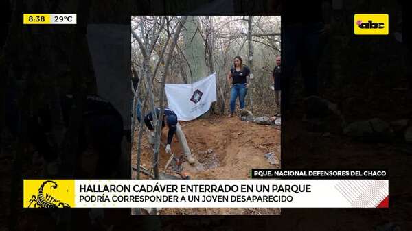 Hallan restos de joven desaparecido hace varios meses en el Chaco - ABC Noticias - ABC Color