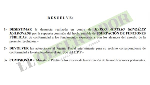 Desestiman denuncia contra el Procurador por desalojar a “ocupantes VIP” de la Finca 916